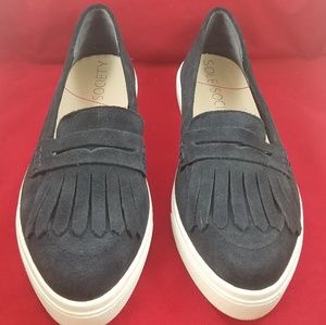 Sole Society Navy Daria Loafers sz 9.5
